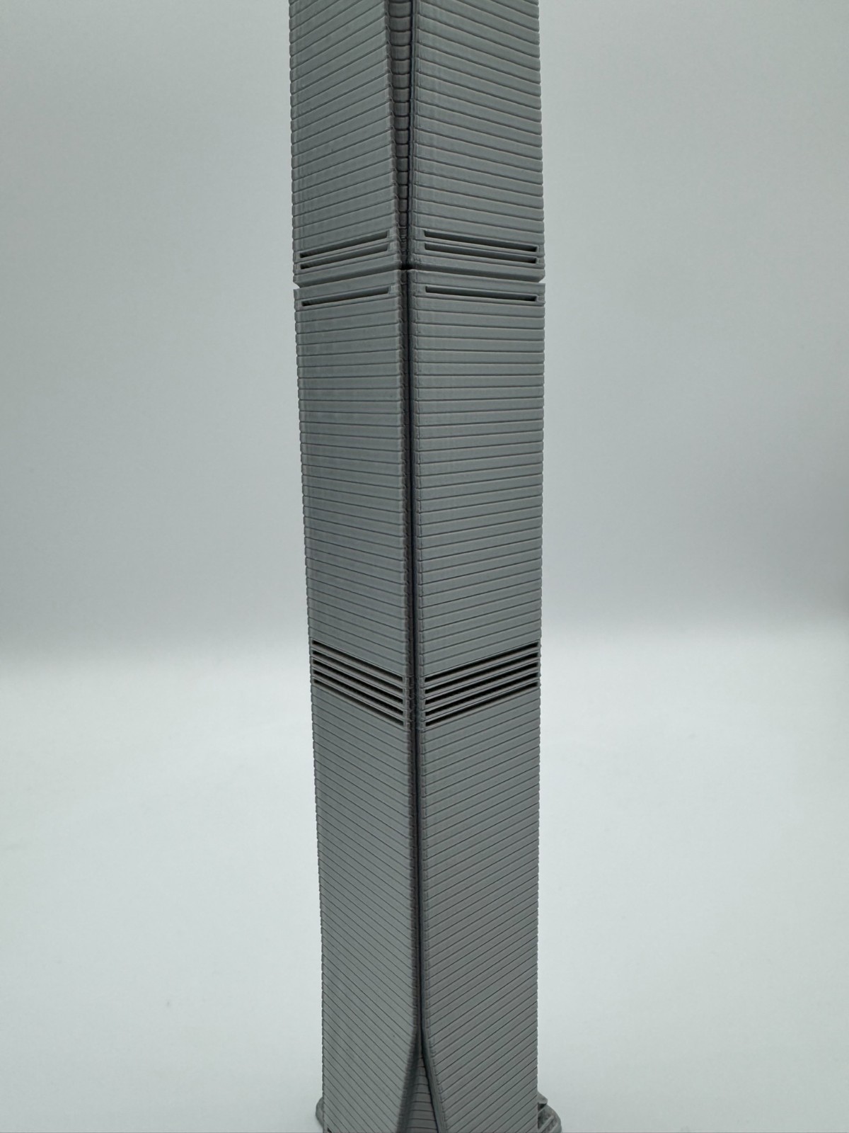 International Commerce Center Model- 3D Printed