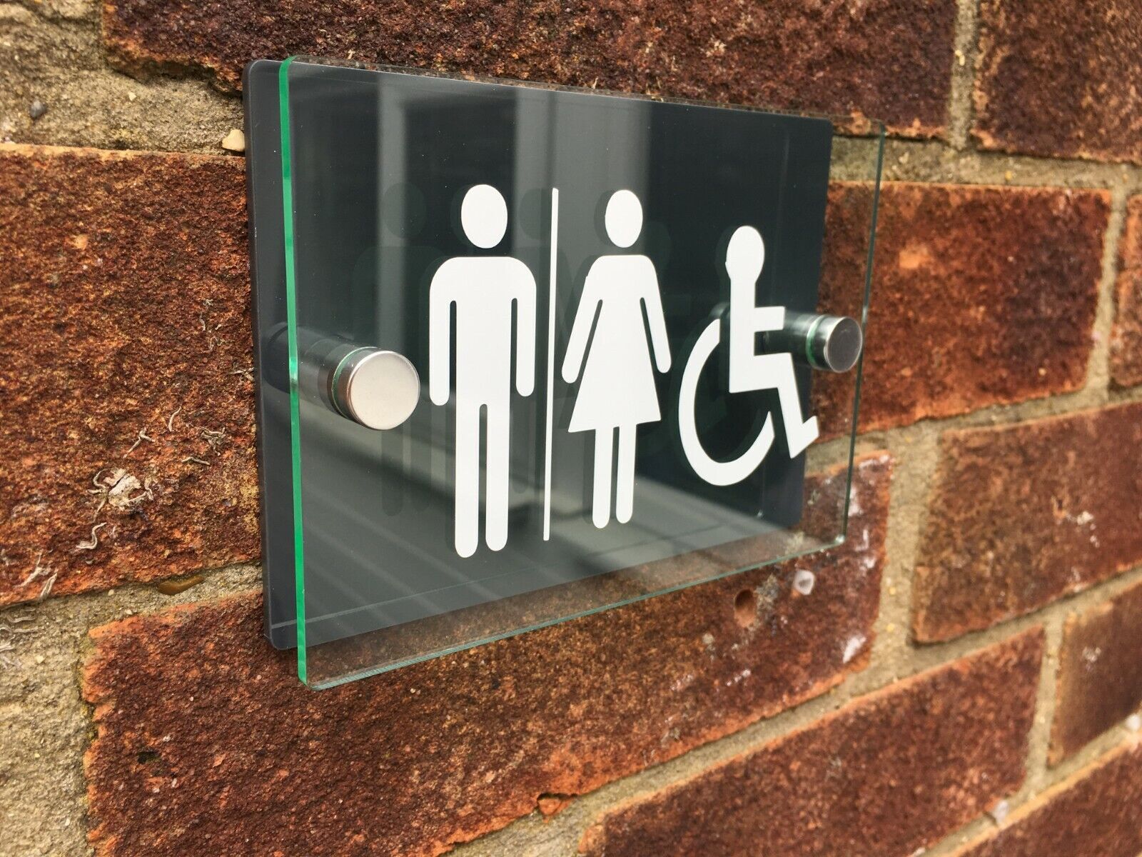 Facilities Door Sign Male, Female & Unisex Toilet, Fire, Disabled, Shower, Baby