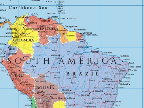 24×36 World Classic Premier 3D Wall Map – large poster wall mural art decor
