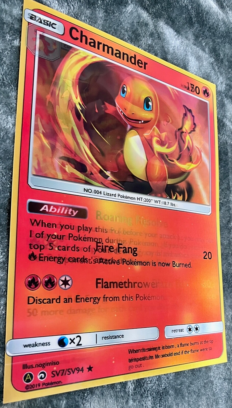 Pokémon-Charmander,Charmeleon,Charizard-3DLenticular Flip Effect,3 In One