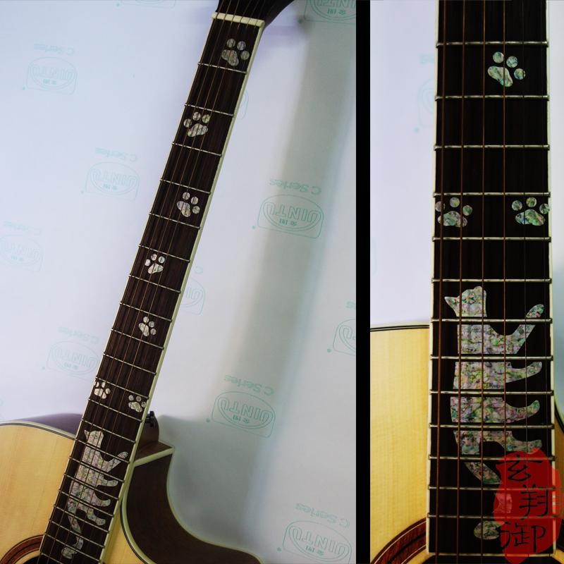 Guitar Fret Stickers | MUSIC NOTE Fretboard Decals Decor -21 Models