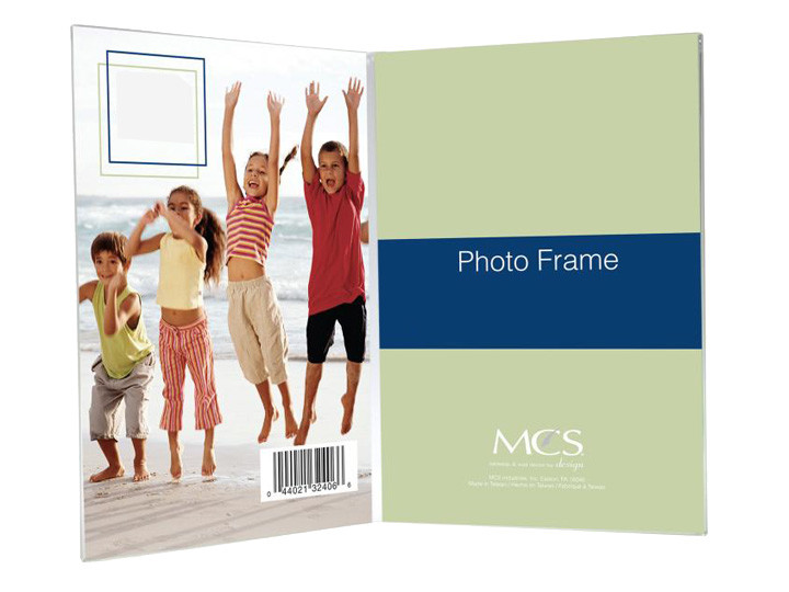 Bent Acrylic Frame 4×6 Double Vertical (Same Shipping Any Qty)