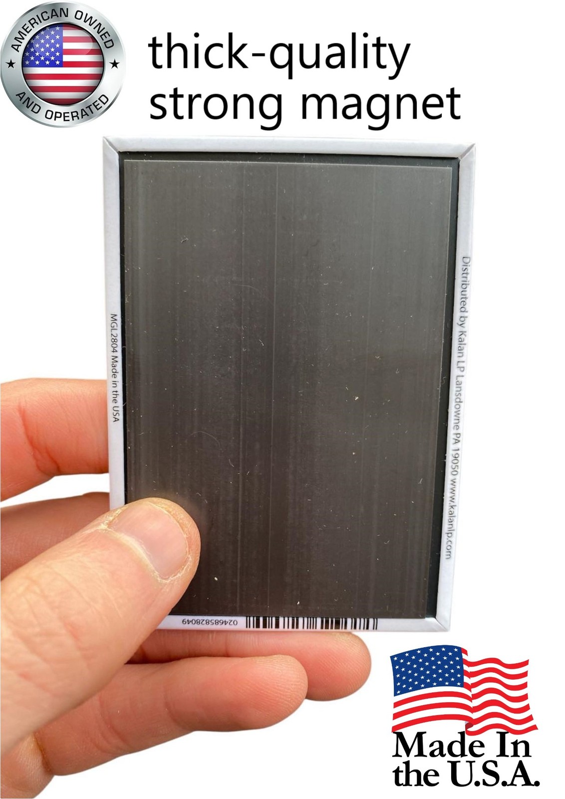 USA American Flag Fridge Magnet Kitchen Home Decor – 3.5″ x 2.5″ Made in USA
