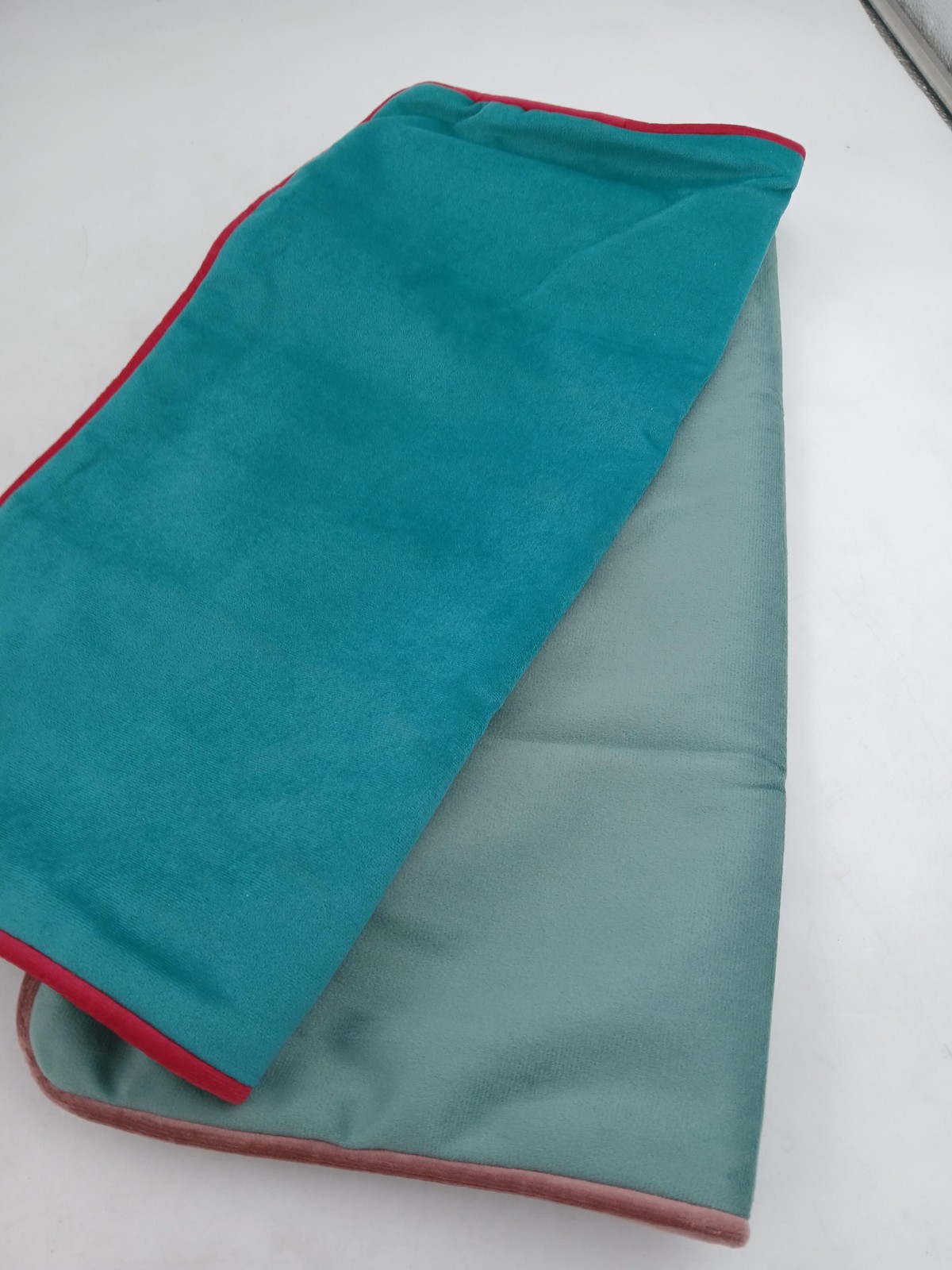 Blue Fleece Microfiber Chair Throw Non-Standard Rectangle Adults Contemporary