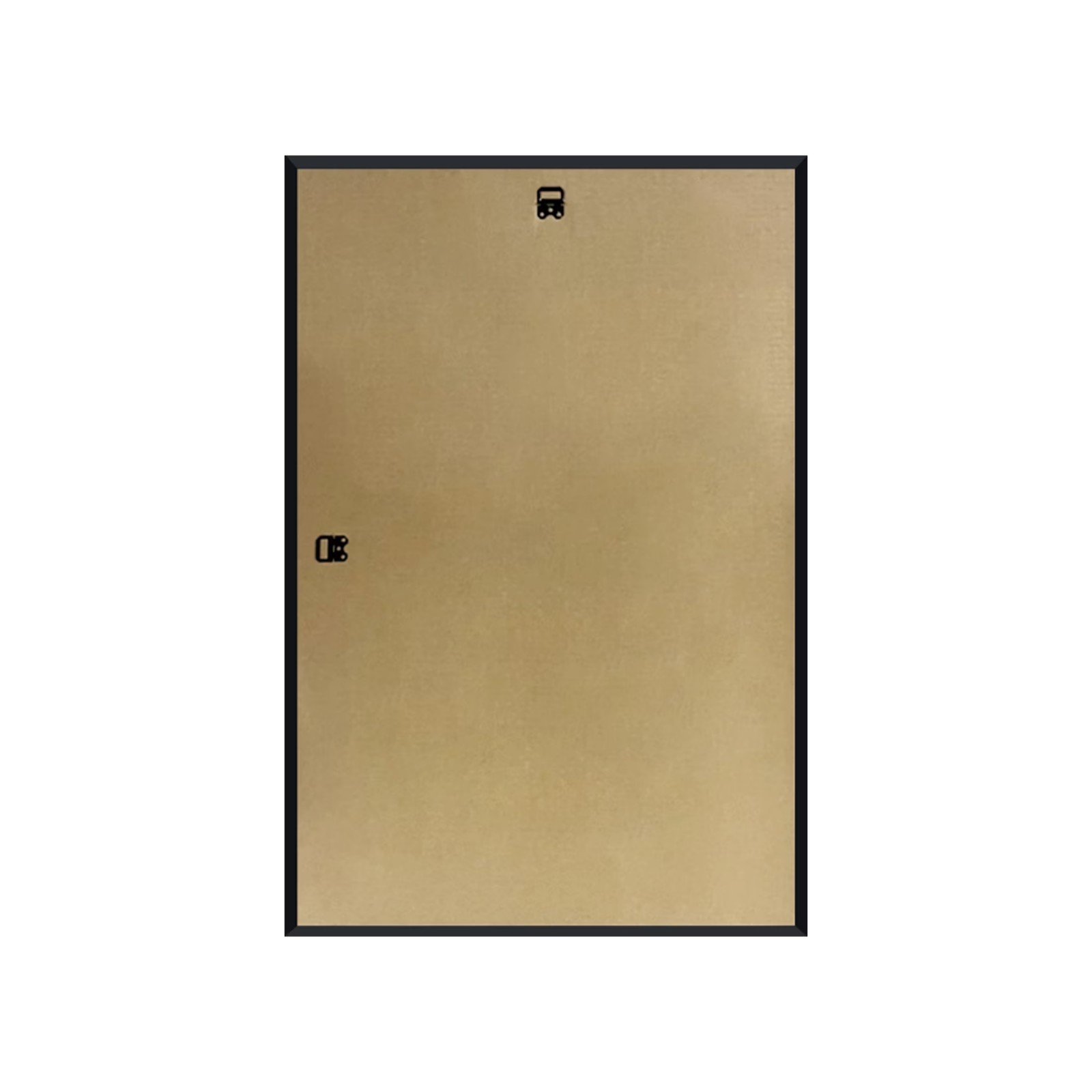 Mainstays 24×36 Picture Frame, Black Flat Profile Wall Photo Frame.