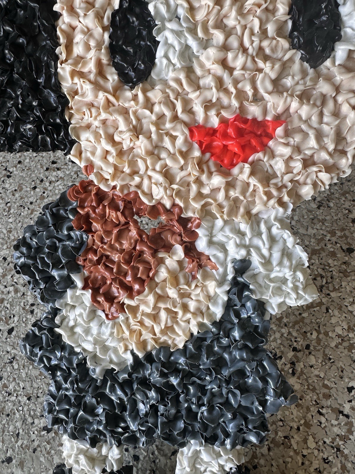 Vintage Melted Plastic Popcorn Window /Wall Decorations – You Choose