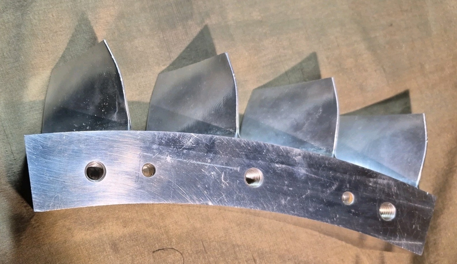 MORI SEIKI Aluminum? / Metal CNC Mold / Unknown Purpose / A Great Desk Ornament.
