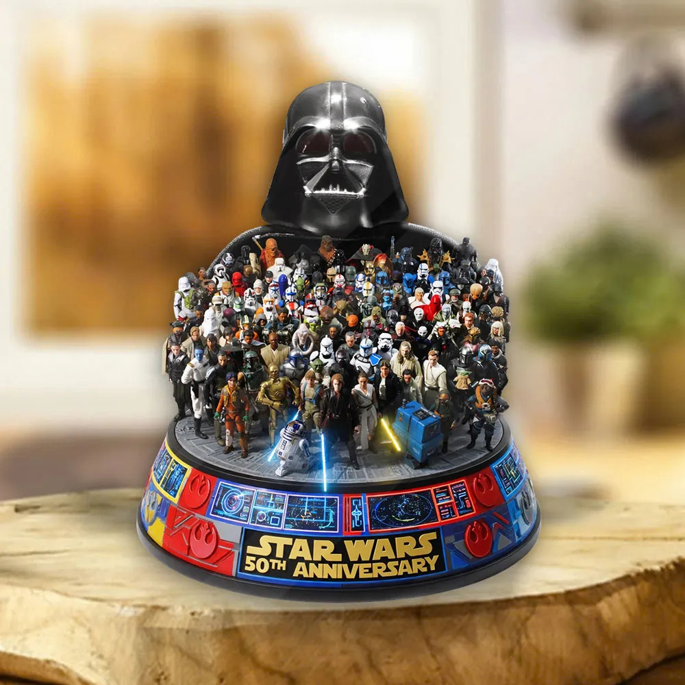 Star Wars 50th Anniversary Custom Shape Acrylic Plaque