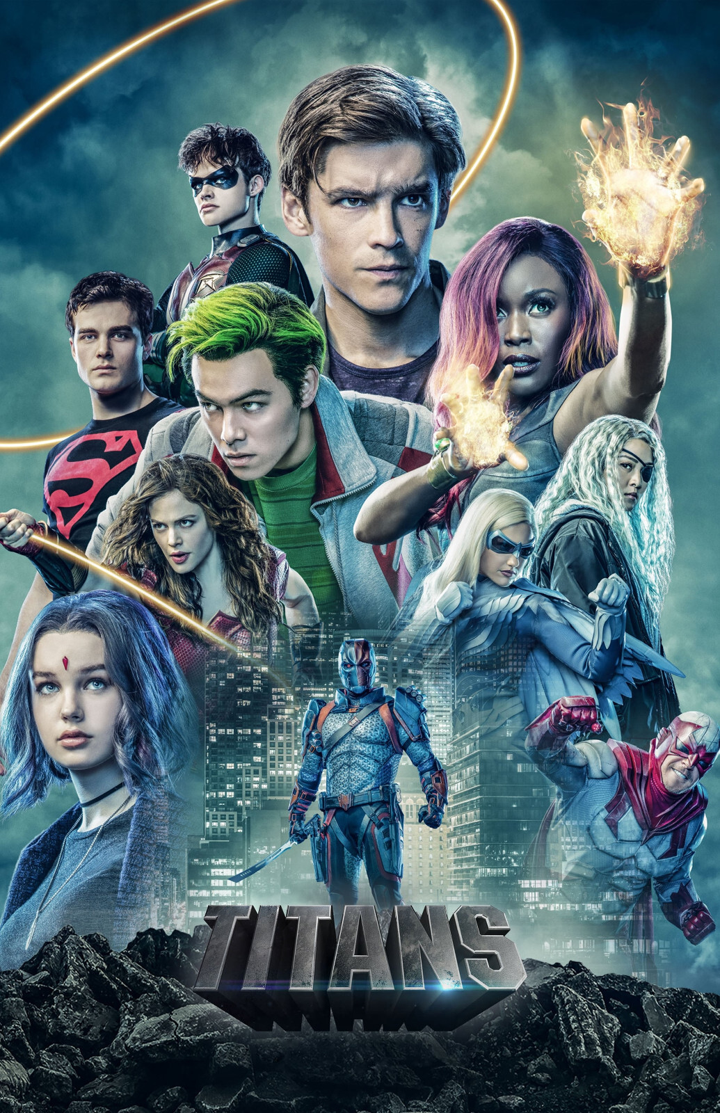 BB4651 Titans Show By Akiva Goldsman 2018 Collage Movie Poster 11×17