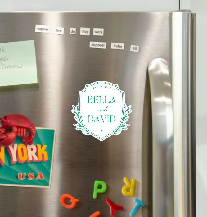 Customized Wedding Save the Date Magnets