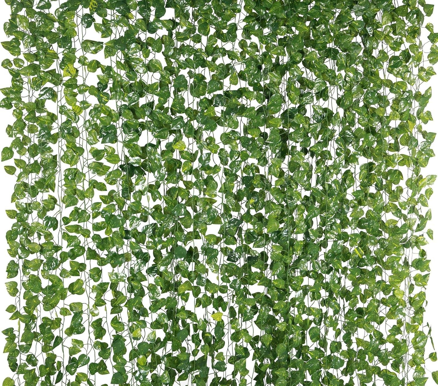 Artificial Garland Money Plant Leaf Creeper Greenery Bail Length 6 Feet |Pack 12