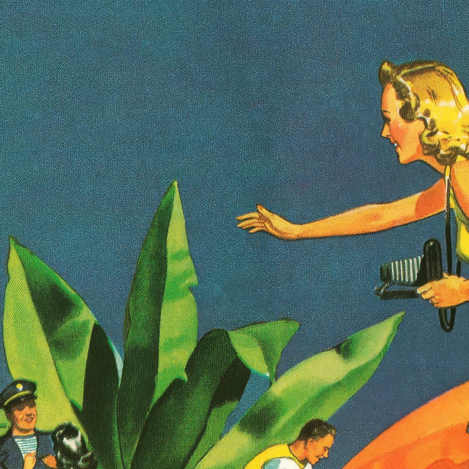 Southern California 1940 Retro Travel Poster