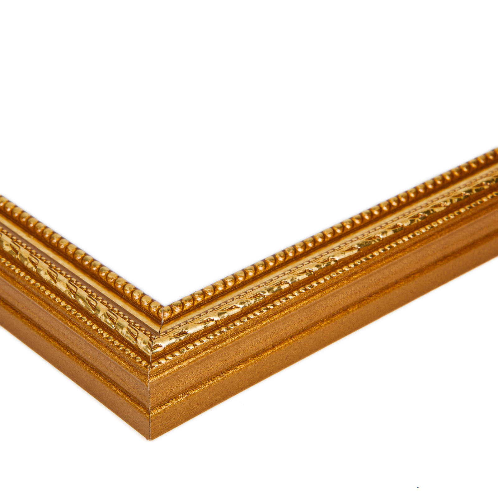 ArtToFrames 1″ Custom Poster Frame Gold Wood 4317 Large
