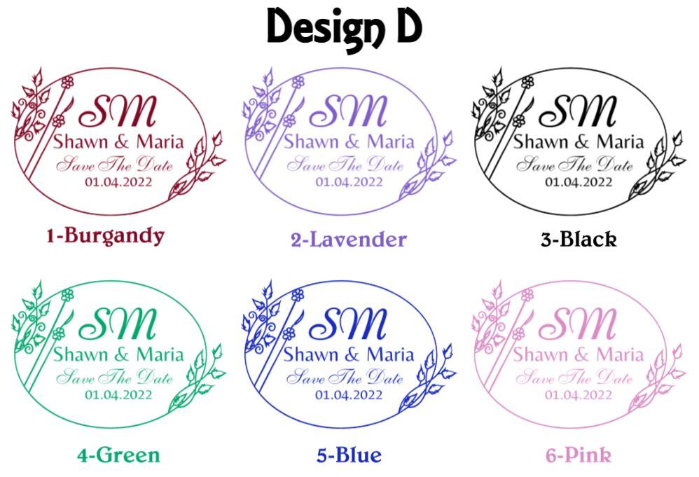 Customized Wedding Save the Date Magnets