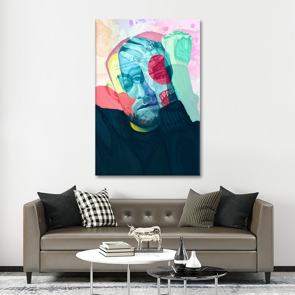 Mac Miller Canvas Wall Art Print Home Decor Pop Art Decoration Framed Artwork