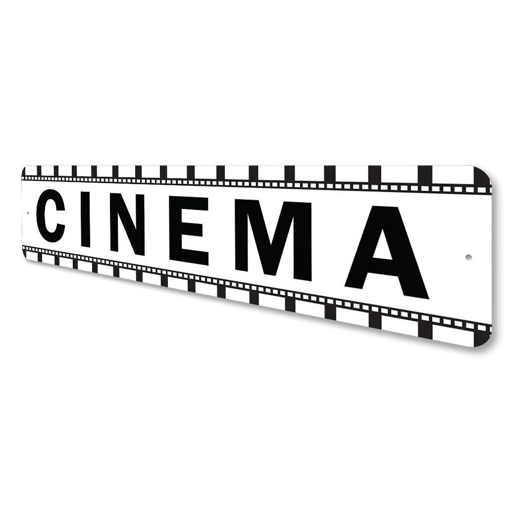 Cinema Metal Sign