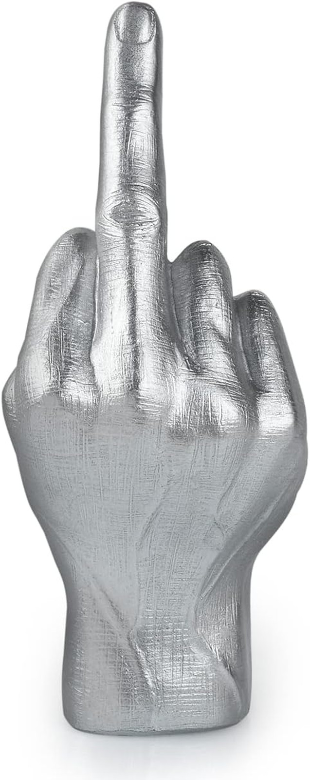 Middle Finger Statue Joke Gifts 7.9 Inch Funny Desk Decor Resin Decoration