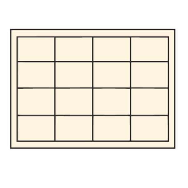 Durham Mfg 209-95-D938 Compartment Drawer With 16 Compartments, Steel