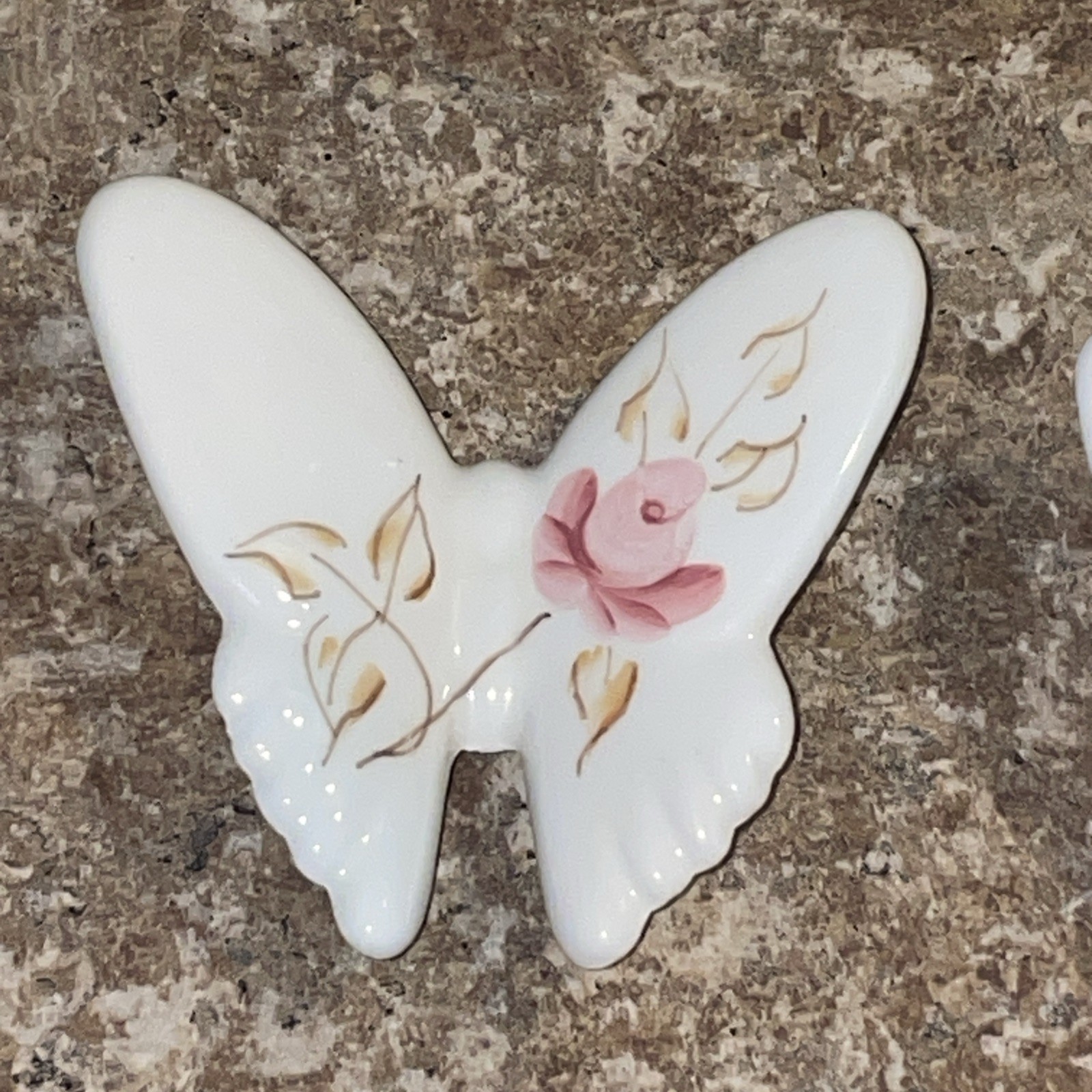 Set of two, Butterfly Wall / Table Top Decor ~ Pretty as Picture/Mirror Accents