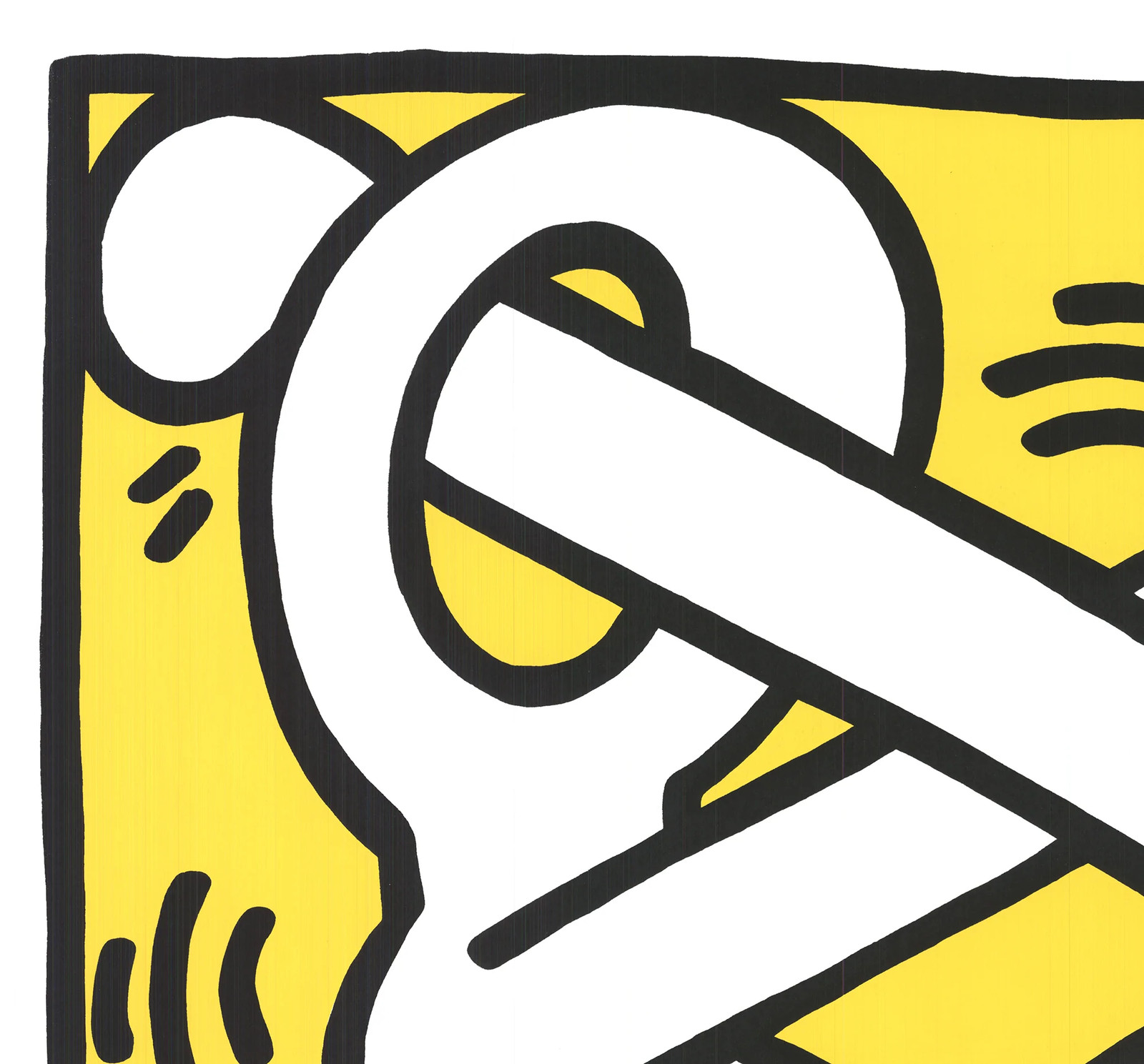 KEITH HARING Art Attack on AIDS, 1988