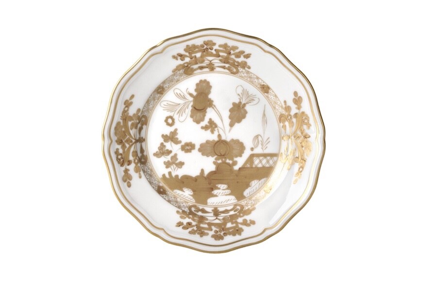 Ginori 1735 Oriente Italiano – Bread Plate 17Cm Aurum Richard Ginori