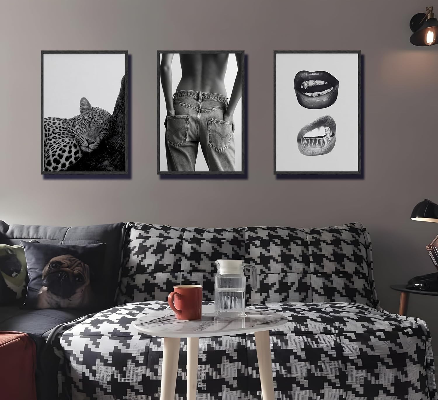 High-Quality Leopard-Themed Canvas Art Set – Perfect for Bedrooms & Living Rooms
