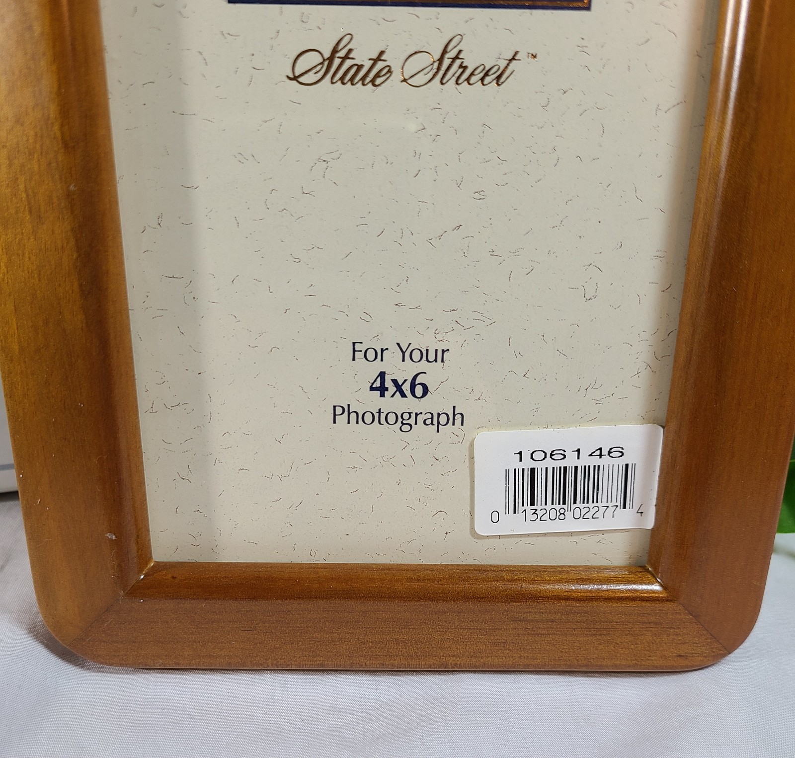 Burnes of Boston State Street Golden Brown Wood Picture Frame 4 X 6