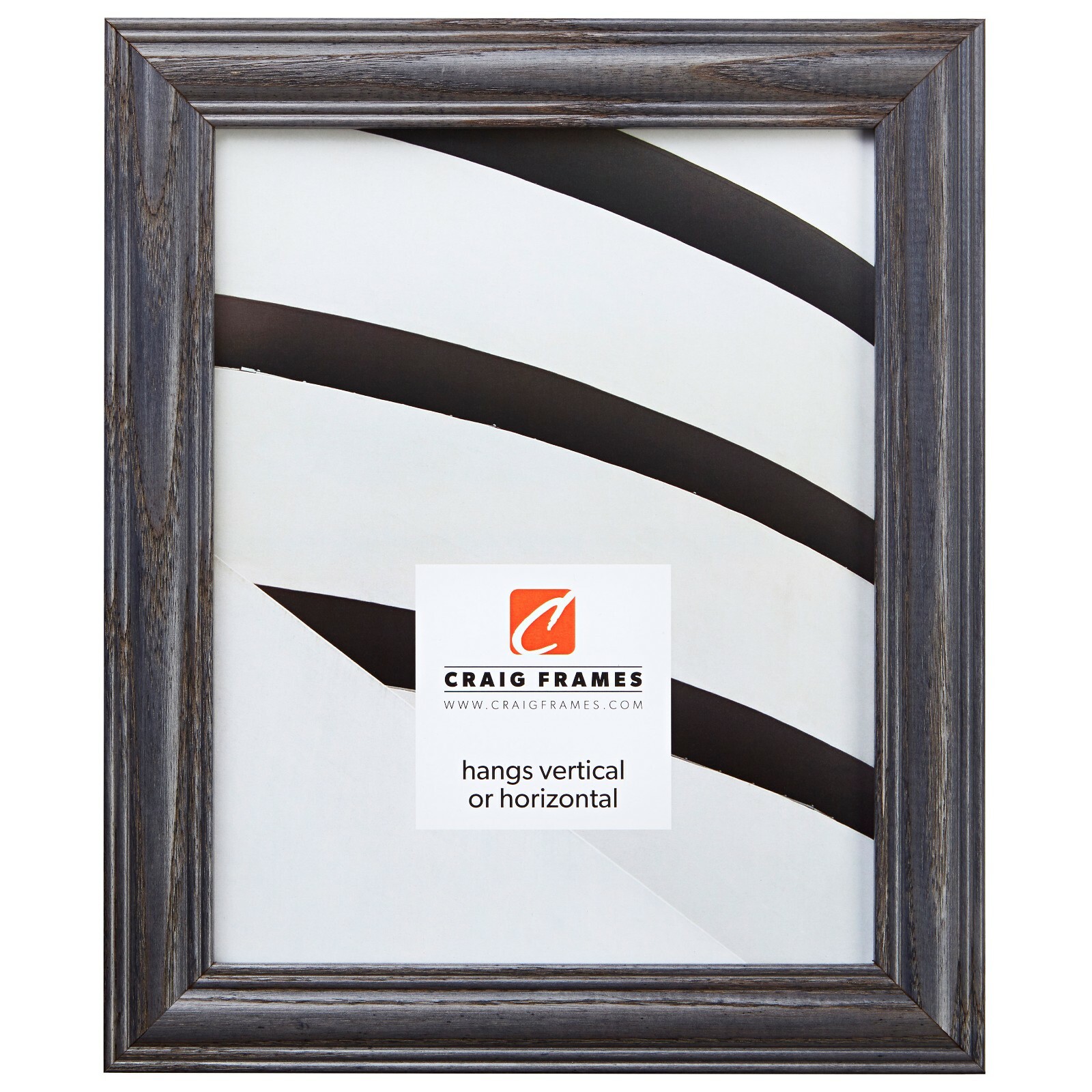 Craig Frames Wiltshire, Solid Wood Picture Frame, 1.25″ Wide, Various Colors