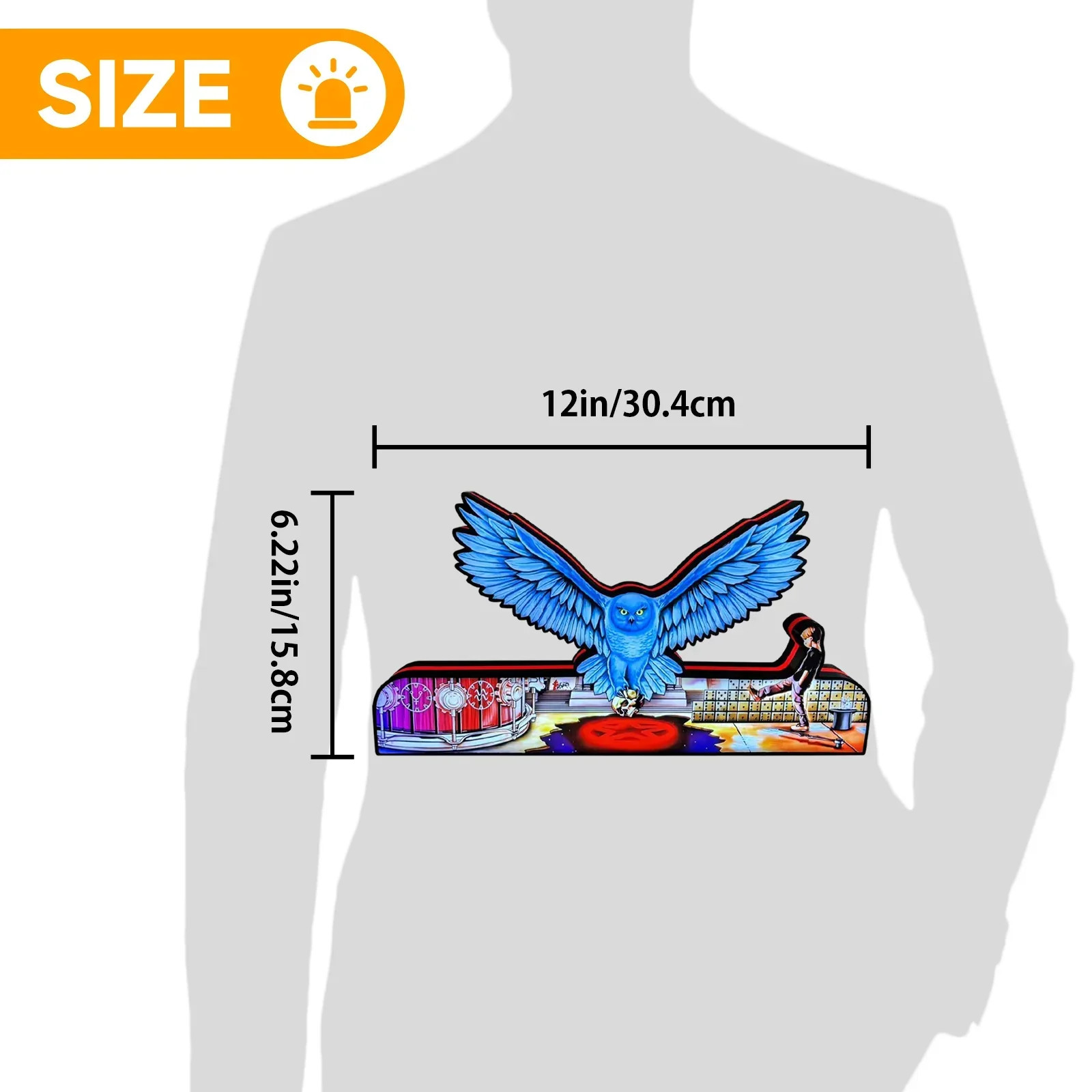 Rush Pinball Topper 3D Printed LED Lightbox Pinball Arcade Decor Pinball Machine