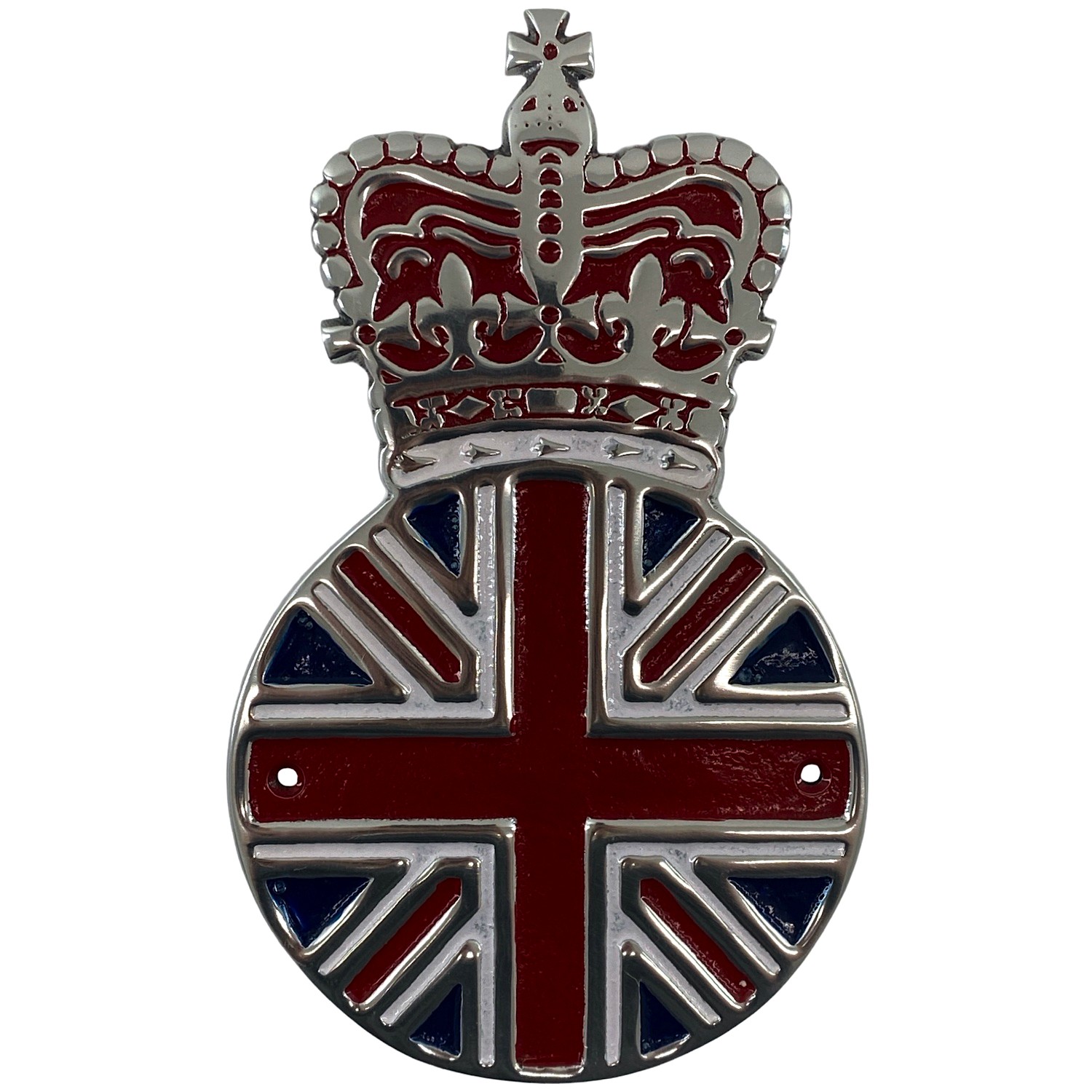 UK Royal Crown Union Jack Wall Plaque Sign