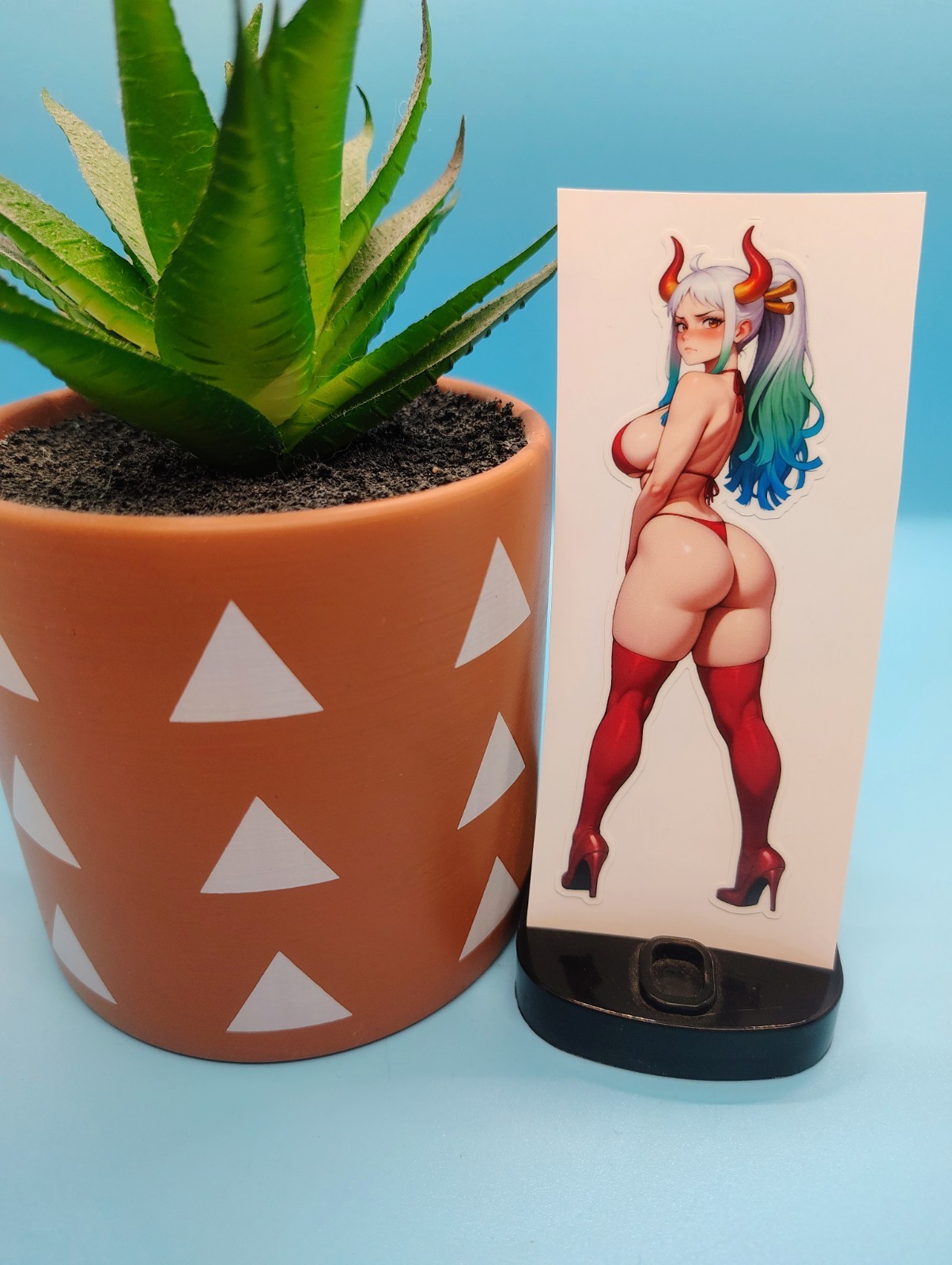 (4.5 Inches) One Piece – Yamato (Bikini) – Water-Resistant Vinyl Sticker