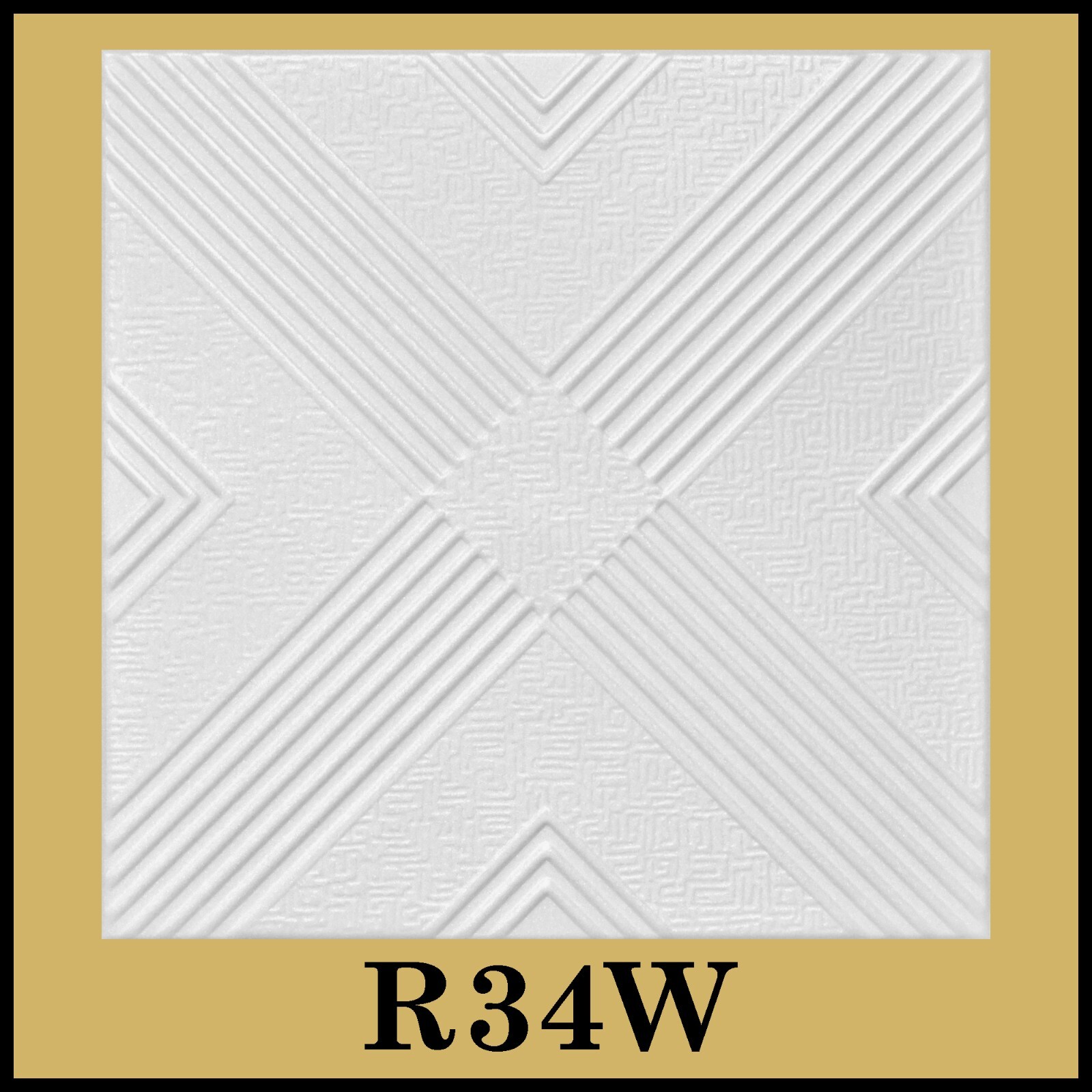 Glue Up Ceiling Tiles Easy Installation R34W White Bundle of 8pcs SUPER SALE!!