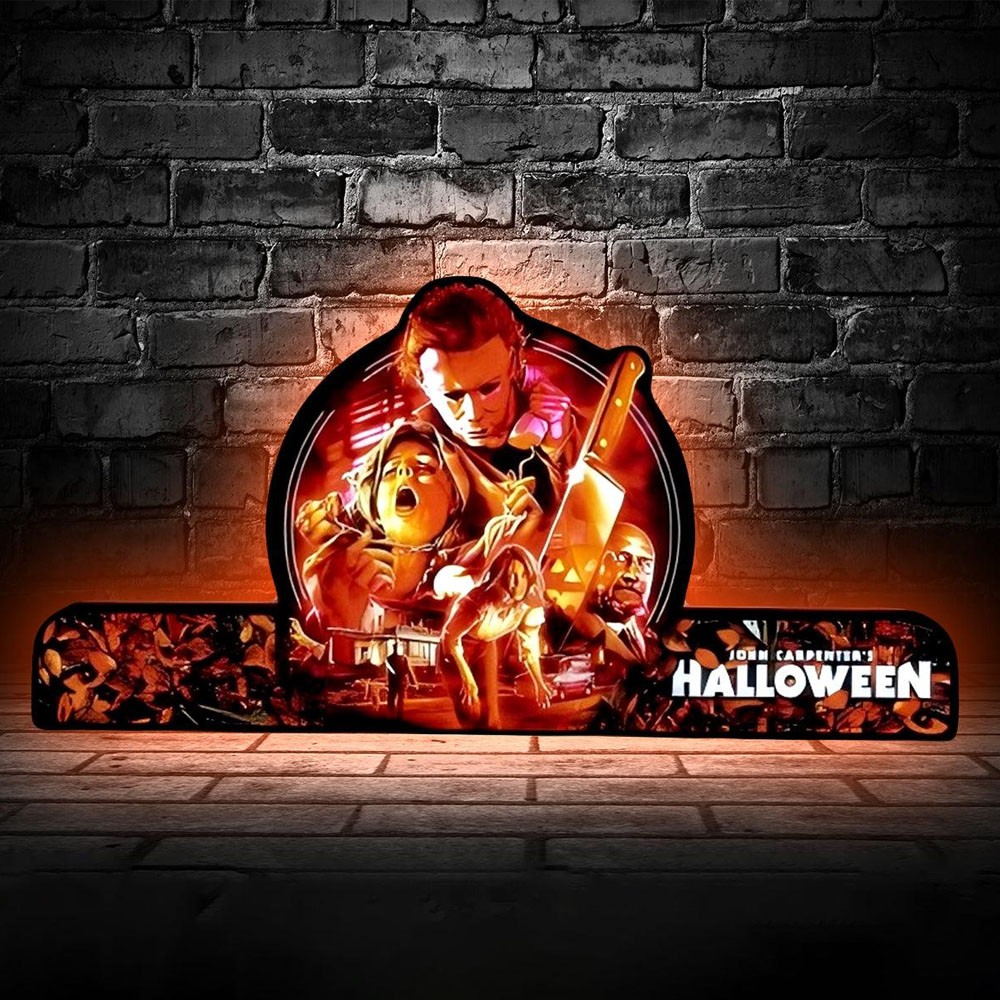 Rare & Spooky Halloween Pinball Topper USB 3D Printed LED Lightbox