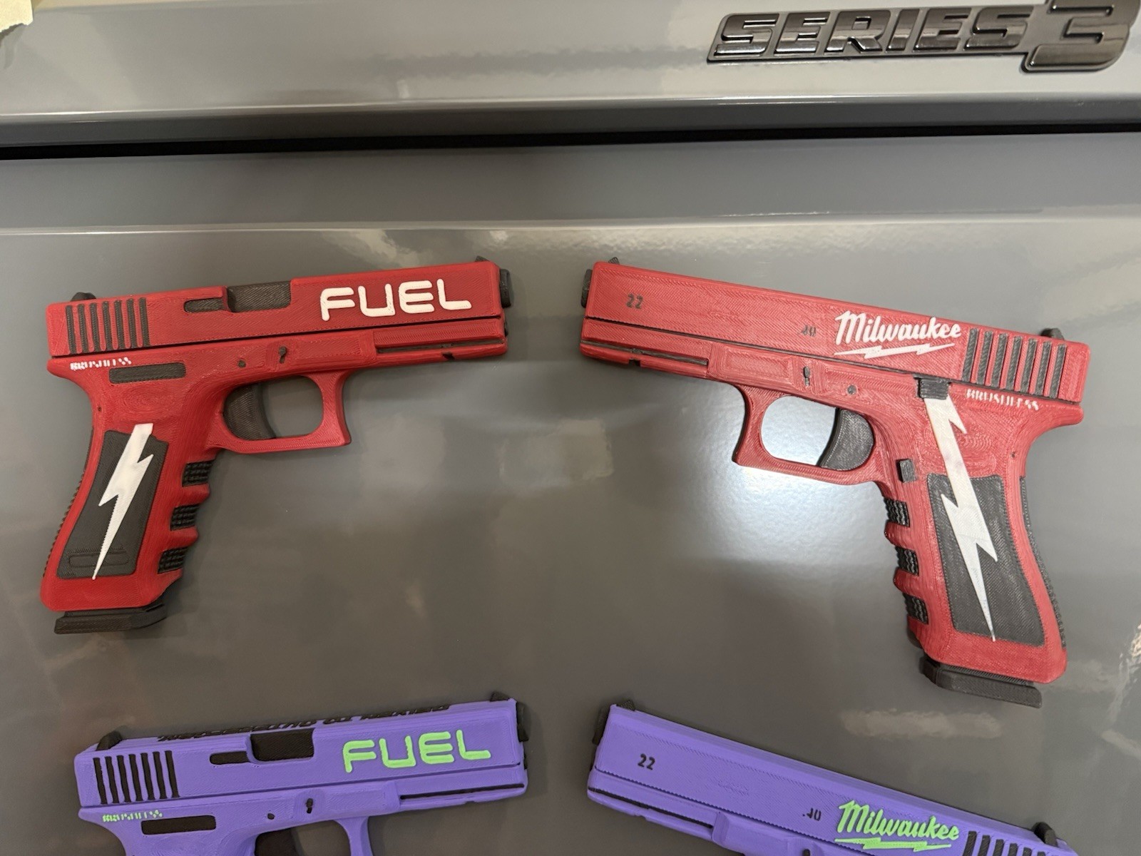 Milwaukee Magnet Glock (Black w/Grey)