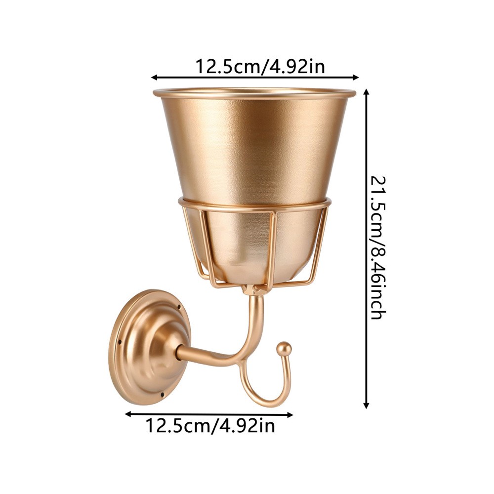 Wall Mounted Vase Table Ornaments Give the Walls a Touch of Decoration