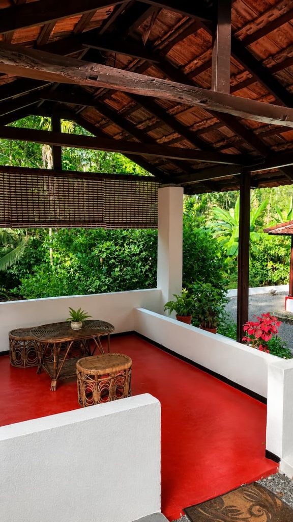 Outdoor Sit out With beautiful scenery of Nature